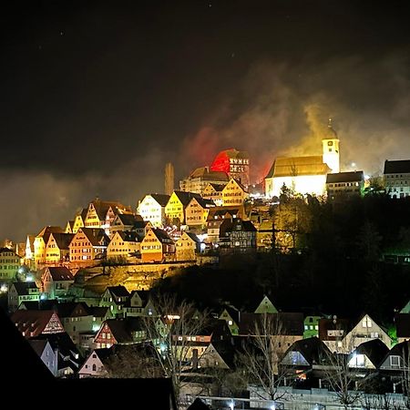 Retro Ferienwohnung Mit Schlossblick Im Nordschwarzwald التينستيغ المظهر الخارجي الصورة
