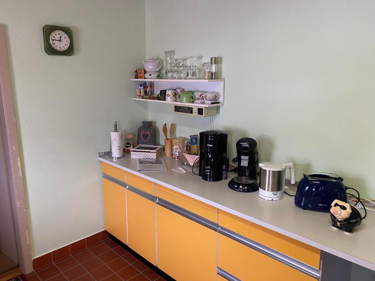 Retro Ferienwohnung Mit Schlossblick Im Nordschwarzwald التينستيغ المظهر الخارجي الصورة