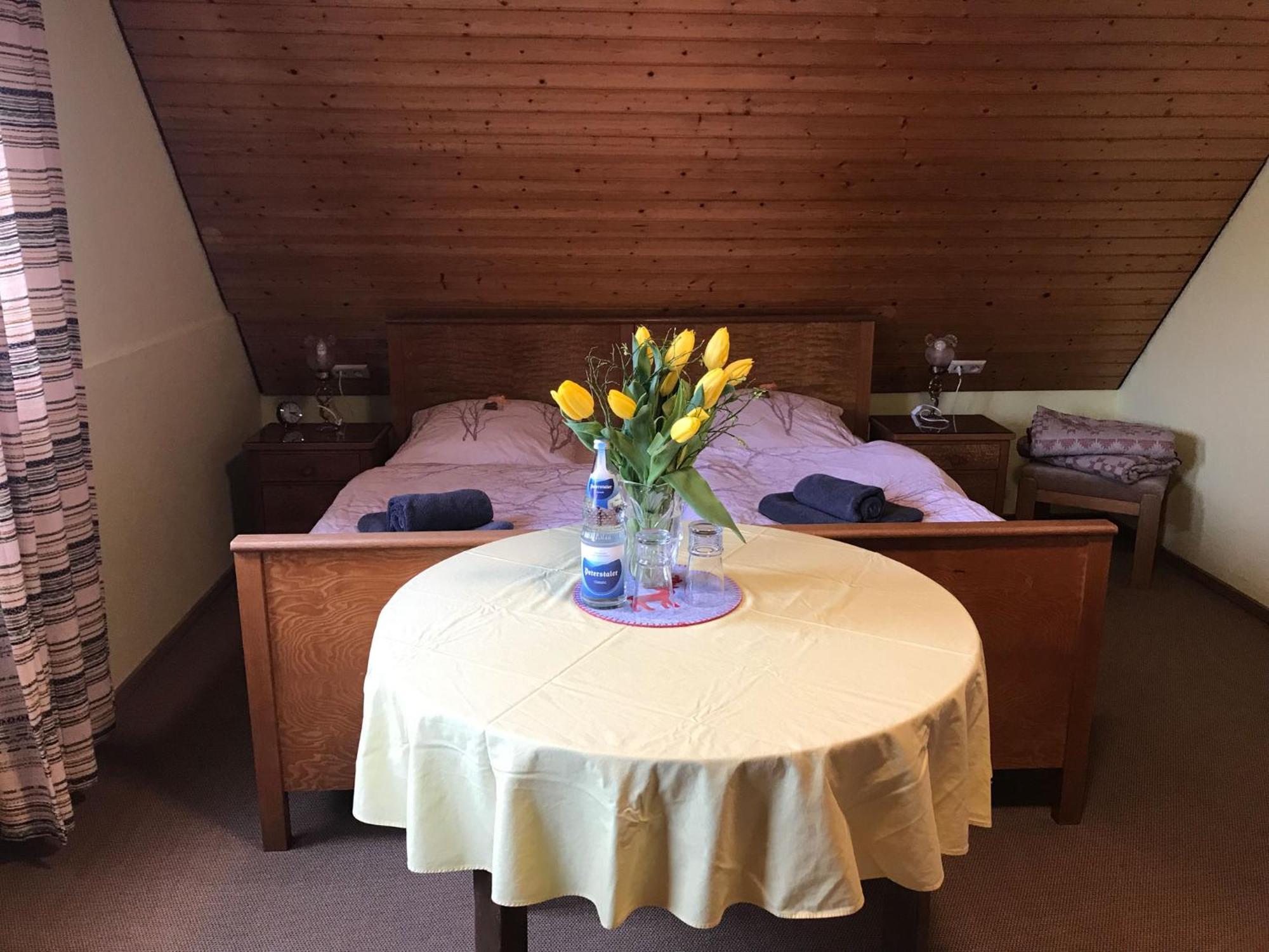 Retro Ferienwohnung Mit Schlossblick Im Nordschwarzwald التينستيغ المظهر الخارجي الصورة